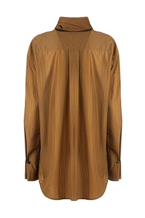 Camicia in misto cotone marrone ALBERTA FERRETTI | A020766300518